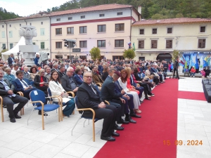 Proslava v Vipavi, priključitev Primorske k matični domovini