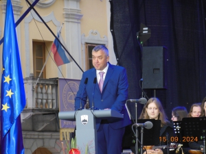 Proslava v Vipavi, priključitev Primorske k matični domovini