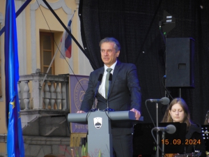 Proslava v Vipavi, priključitev Primorske k matični domovini