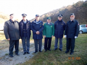 Spominska slovesnost v Dovcah pri Komnu