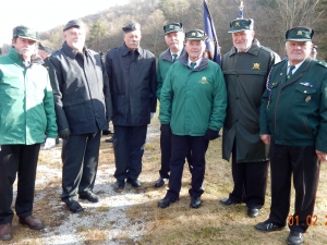 Spominska slovesnost v Dovcah pri Komnu