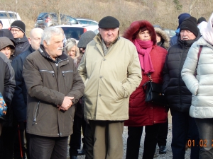 Spominska slovesnost v Dovcah pri Komnu