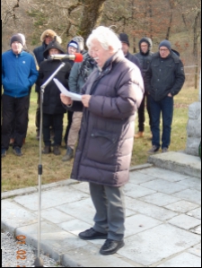 Spominska slovesnost v Dovcah pri Komnu