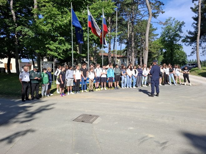 Ogled vojašnice Ankaran