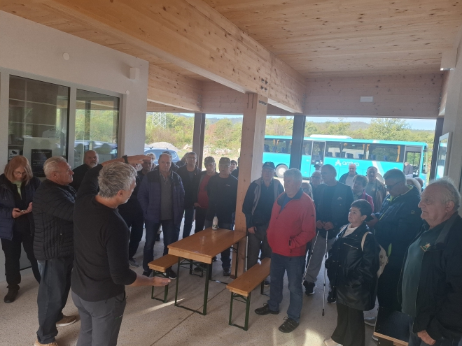 Veterani OZVVS Lenart deležni obiska veteranov OZVVS Krasa in Brkinov Sežana