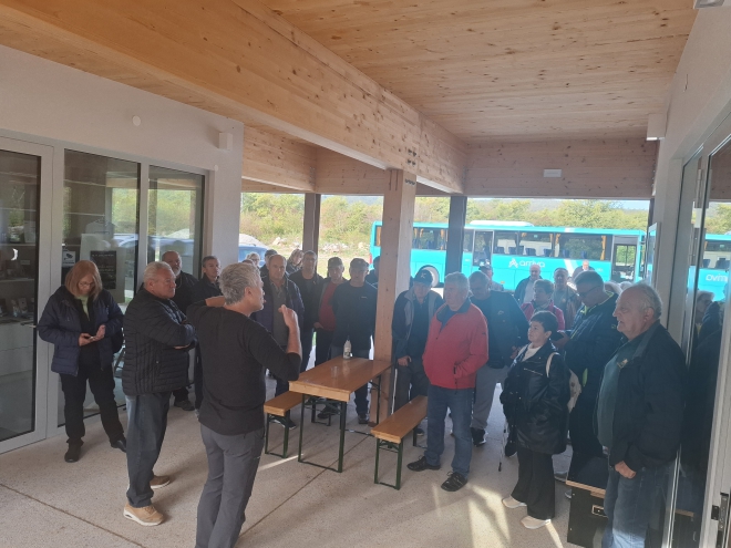 Veterani OZVVS Lenart deležni obiska veteranov OZVVS Krasa in Brkinov Sežana