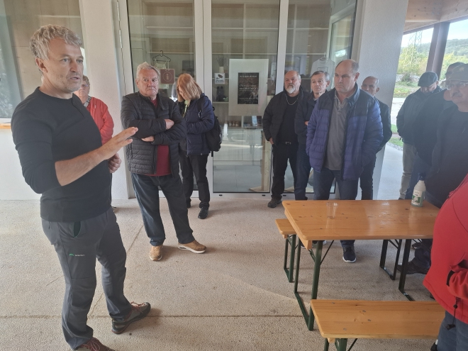 Veterani OZVVS Lenart deležni obiska veteranov OZVVS Krasa in Brkinov Sežana