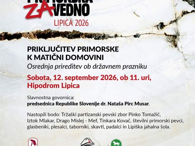 PRIMORSKA ZA VADNO - Lipica 2026