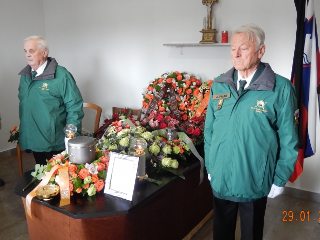 Milivoj Ravbar, zadnje slovo