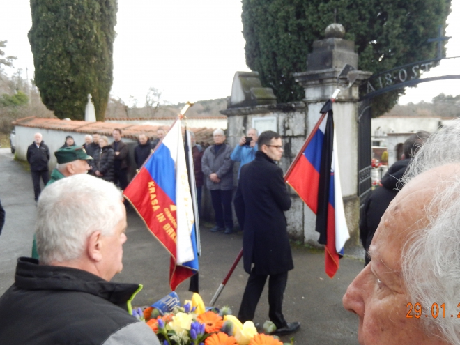 Milivoj Ravbar, zadnje slovo