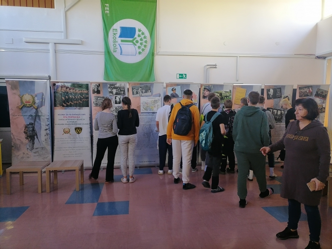 Razstava in predavanje o osamosvojitveni vojni 91