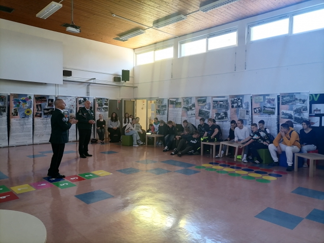 Razstava in predavanje o osamosvojitveni vojni 91