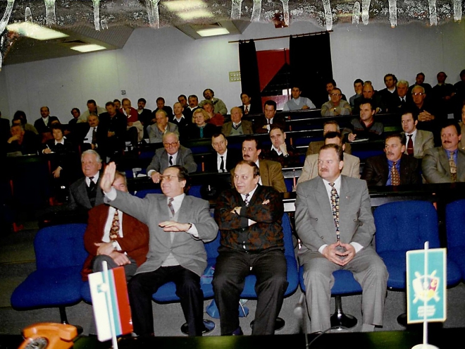 Župan Občine Sežana Benjamin JOGAN ob razvitju prapora OZSČ